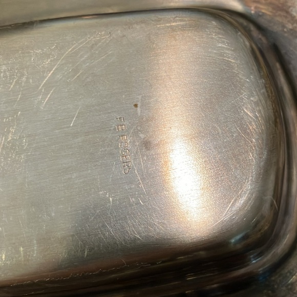 Vintage Silver Plated Butter Dish - Picture 3 of 3